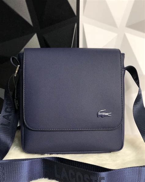 fake lacoste man bag|lacoste sling bag for men.